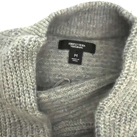 Simply Vera Vera Wang Dolman Knitted Sweater - Picture 4 of 5